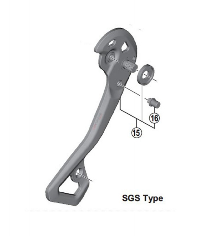 Portapoleas Exterior Shimano Cambio XTR DI2 M9050 SGS